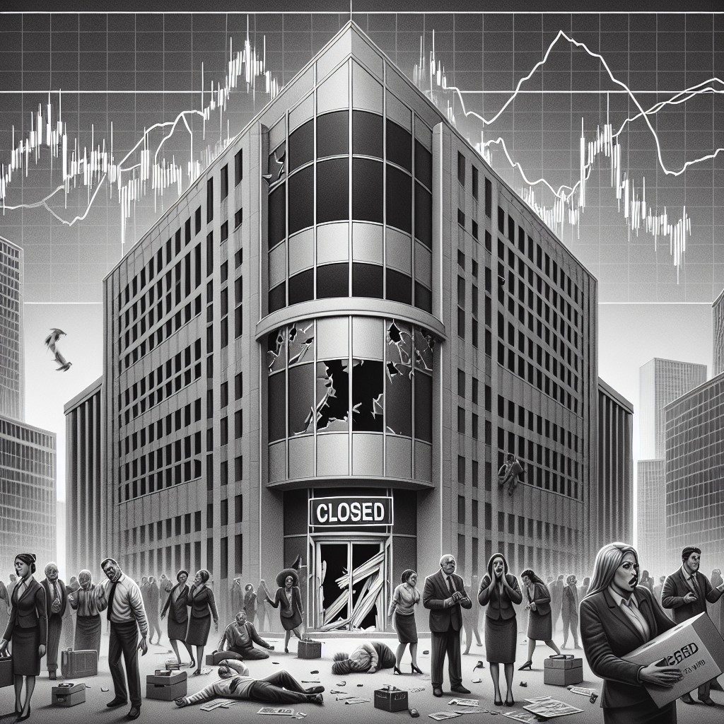 prăbuşire companii