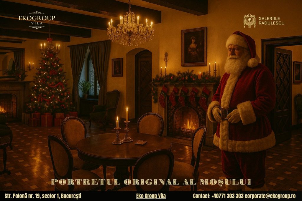 Moș Crăciun și farmecul Crăciunului anilor ’30 la Eko Group Vila